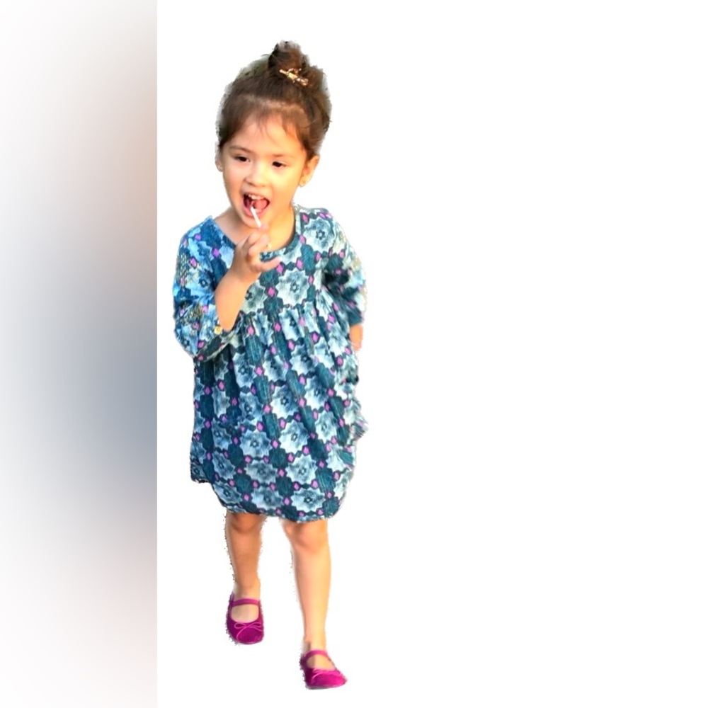 Oshkosh Teal Dress 5T